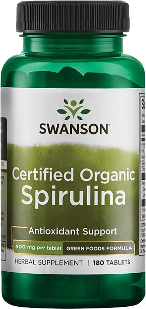 Organic Spirulina 500 mg - BadiZdrav.BG