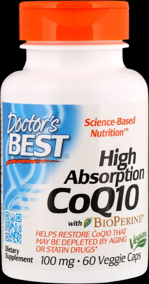 BEST CoQ10 with Bioperine 100 mg