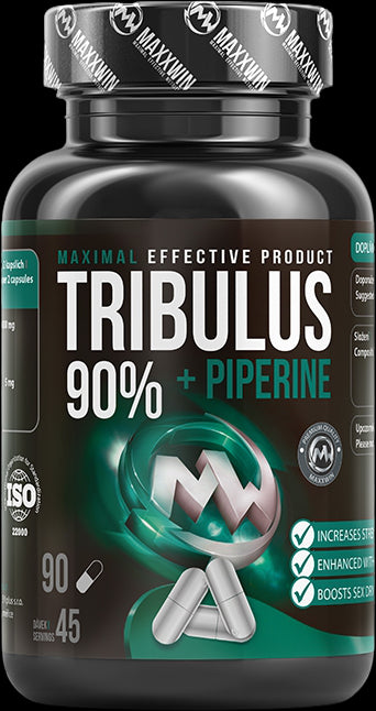 Tribulus 90% + Piperine - BadiZdrav.BG
