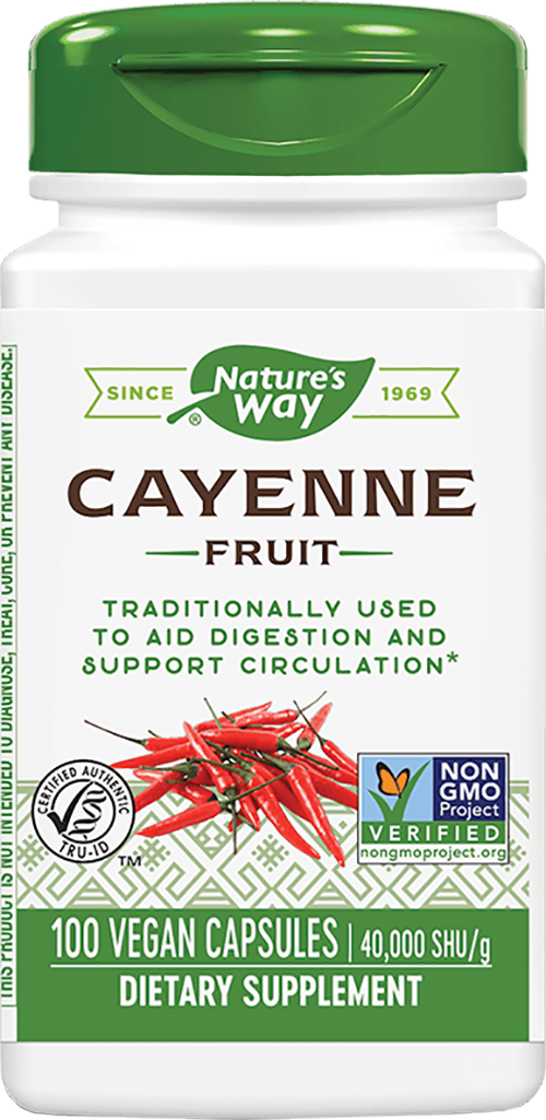 Cayenne Fruit 450 mg - BadiZdrav.BG