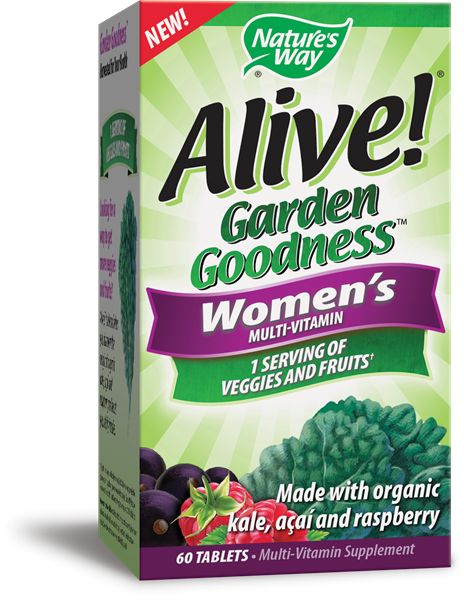 Alive! Garden Goodness Women&#39;s Multi - BadiZdrav.BG