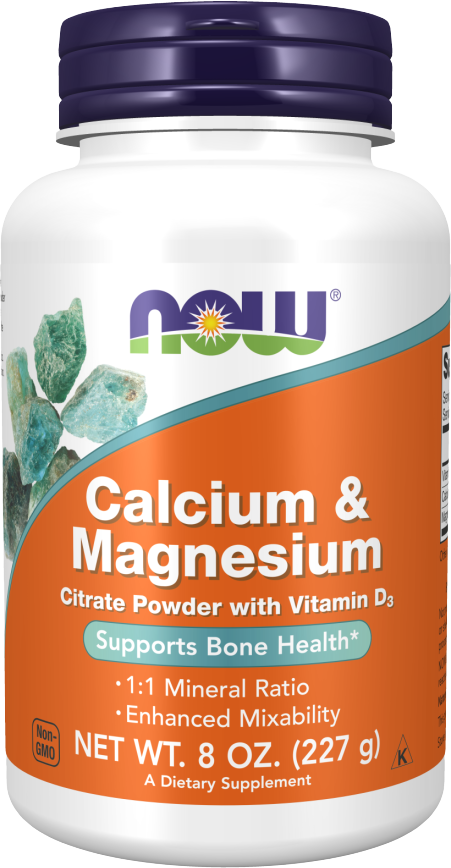 Calcium &amp; Magnesium Citrate Powder with Vitamin D3 - BadiZdrav.BG