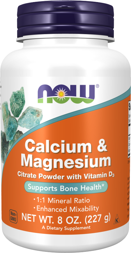 Calcium &amp; Magnesium Citrate Powder with Vitamin D3 - BadiZdrav.BG