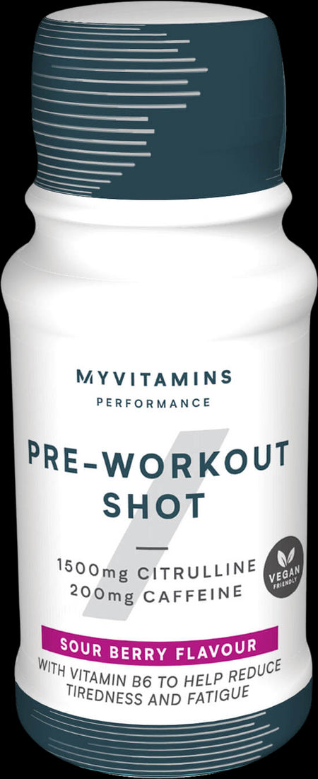 PreWorkout Shot | Myvitamins Series - Sour Berry