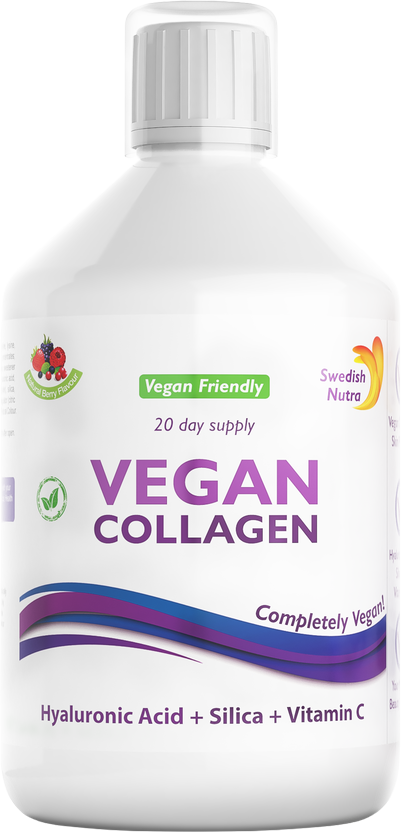 Vegan Collagen | with Hyaluronic Acid, Silica and Vitamin C - BadiZdrav.BG