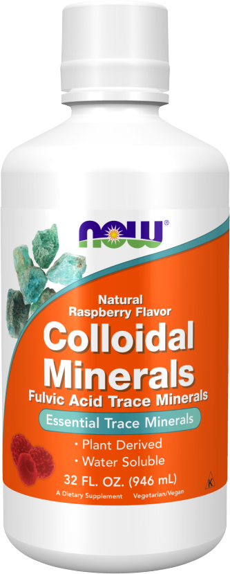 Colloidal Minerals | Fulvic Acid Trace Minerals - Raspberry Flavor - BadiZdrav.BG