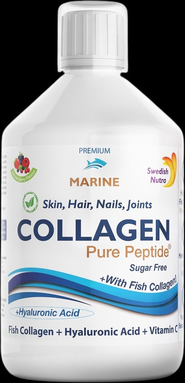 Fish Collagen 10 000 mg | with Hyaluronic Acid + Vitamin C - BadiZdrav.BG
