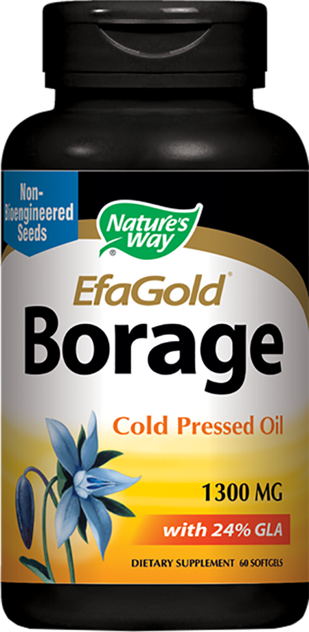 Borage Oil 1300 mg - BadiZdrav.BG