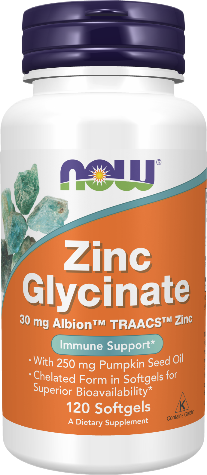 Zinc Glycinate 30 mg - BadiZdrav.BG