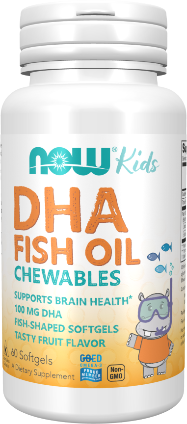 DHA 100 mg Kid&#39;s Chewable - BadiZdrav.BG