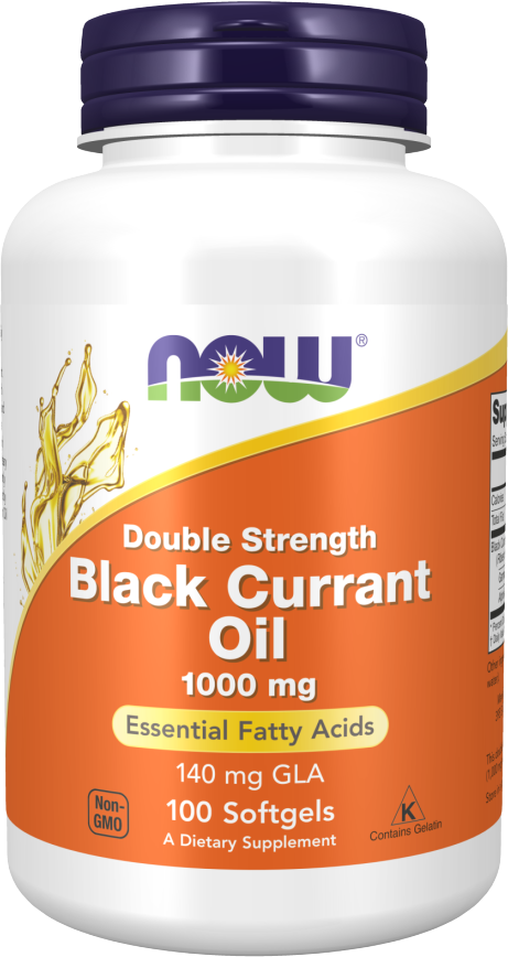 Black Currant Oil 1000 mg | Double Strength - BadiZdrav.BG
