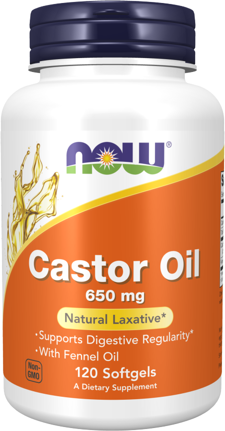 Castor Oil 650 mg - BadiZdrav.BG
