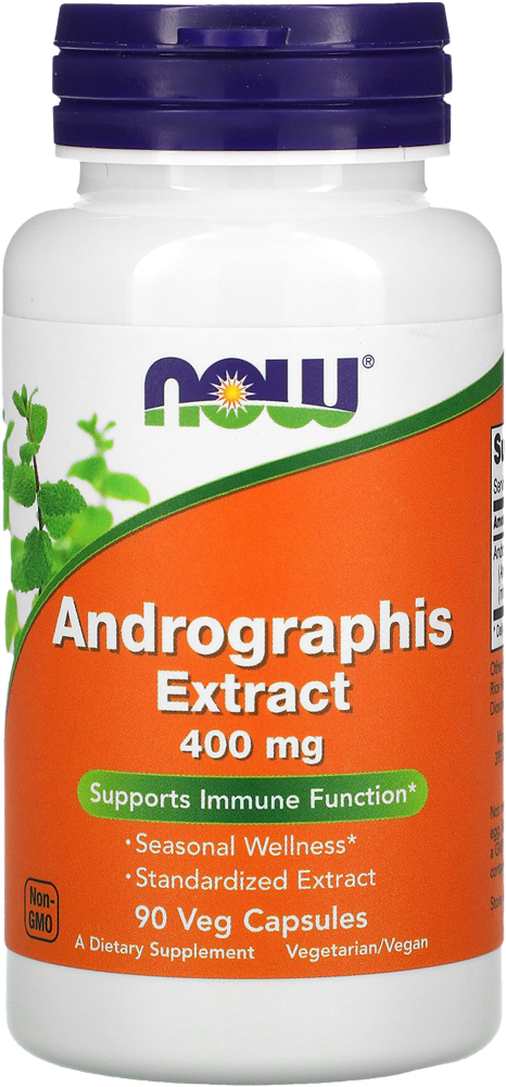 Andrographis Paniculata Extract 400 mg - BadiZdrav.BG