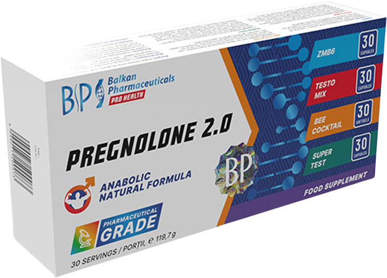 Pregnolone 2.0 | Anabolic Natural Formula - BadiZdrav.BG