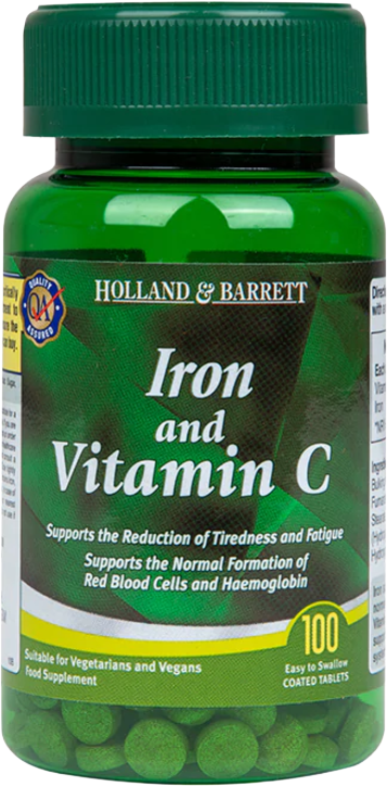 Iron 14 mg &amp; Vitamin C 60 mg - BadiZdrav.BG