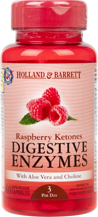 Raspberry Ketones Digestive Enzymes - BadiZdrav.BG