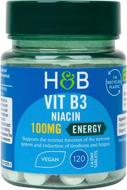 Vitamin B3 | Niacin 100 mg - BadiZdrav.BG