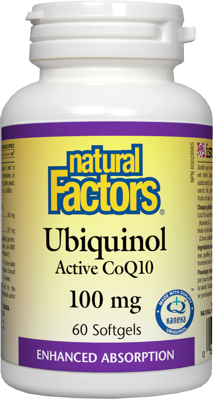 Ubiquinol Active CoQ10 100 mg - BadiZdrav.BG