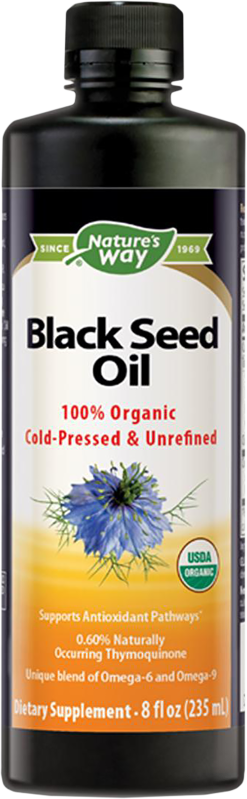 Черен кимион масло (Black Seed Oil) x 235 ml Natures Way - BadiZdrav.BG