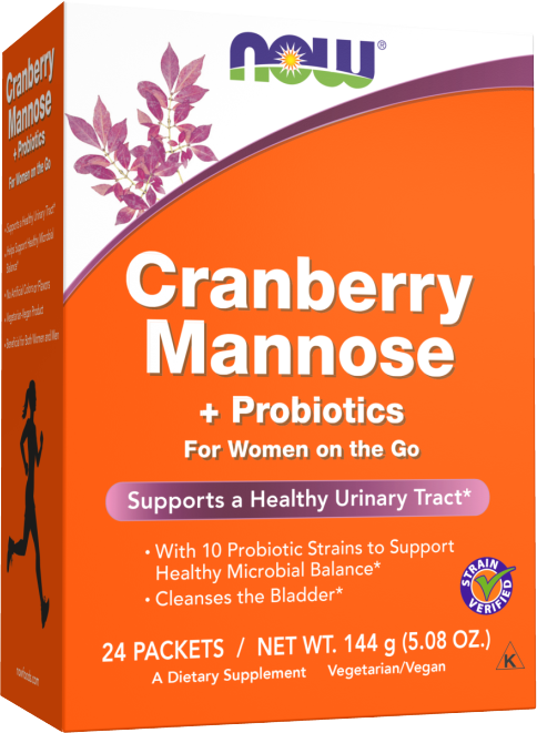 Cranberry Mannose + Probiotics | For Women on the Go - BadiZdrav.BG