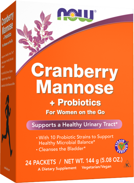 Cranberry Mannose + Probiotics | For Women on the Go - BadiZdrav.BG