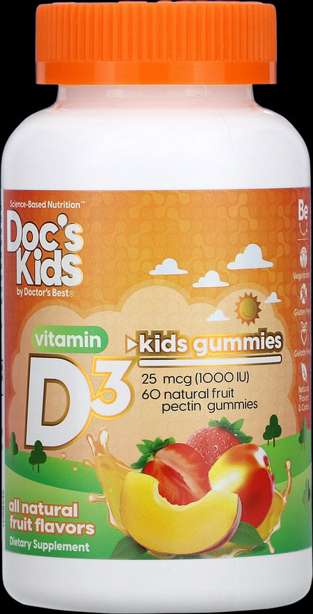 Vitamin D3 1000 IU | Kids Gummies - BadiZdrav.BG