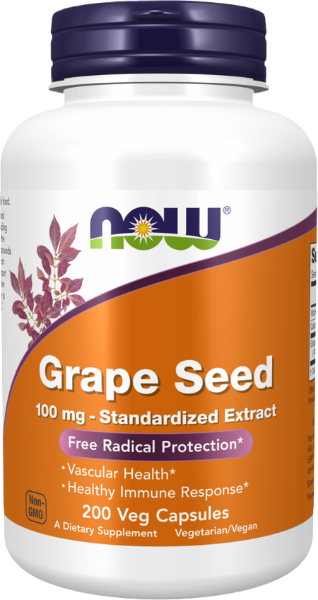Grape Seed 100 mg | Standardized Extract - 