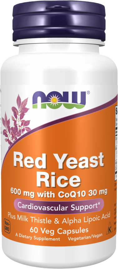 Red Yeast Rice 600 mg with CoQ10 30 mg - BadiZdrav.BG