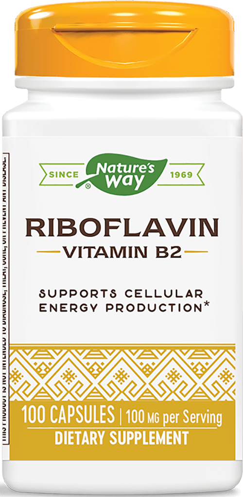 Vitamin B2 100 mg (Riboflavin) - BadiZdrav.BG