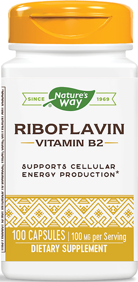 Vitamin B2 100 mg (Riboflavin) - BadiZdrav.BG