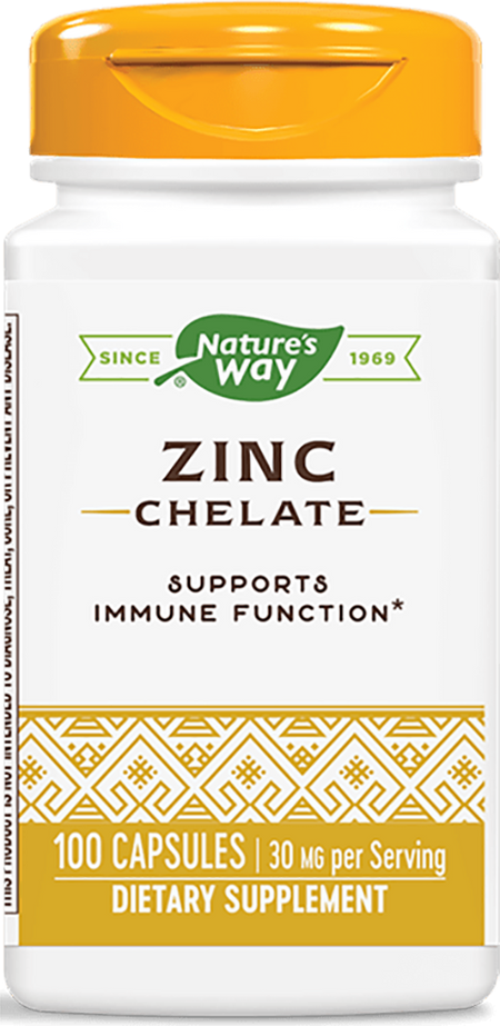 Zinc Chelate 30 mg - BadiZdrav.BG