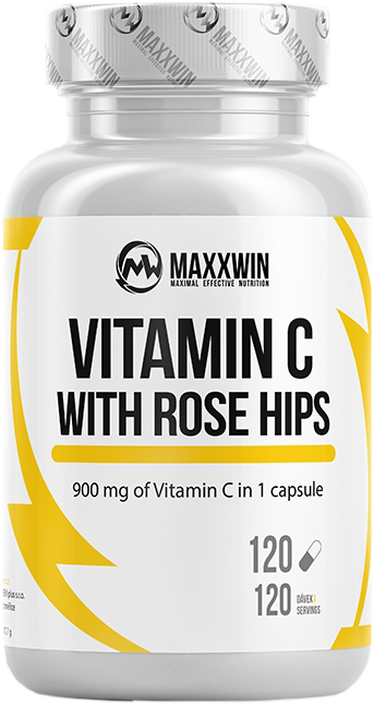Vitamin C 900 mg | with Rose Hips - BadiZdrav.BG