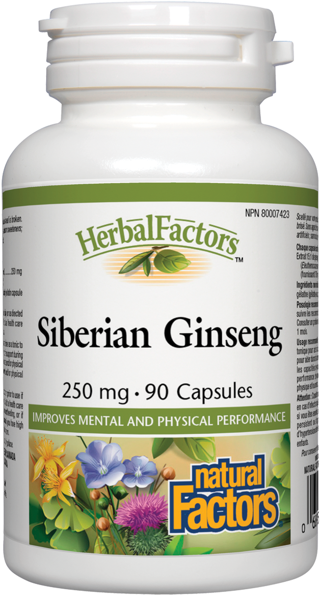 Siberian Ginseng 250 mg - BadiZdrav.BG