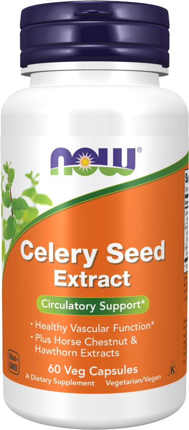 Celery Seed Extract 100 mg | with Horse Chestnut &amp; Hawthorn - BadiZdrav.BG