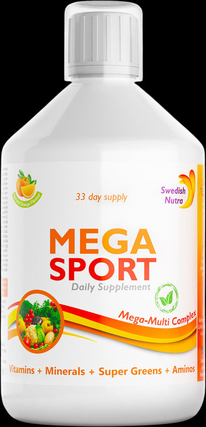 Mega Sport | Vitamins + Minerals + Super Greens + Aminos - BadiZdrav.BG