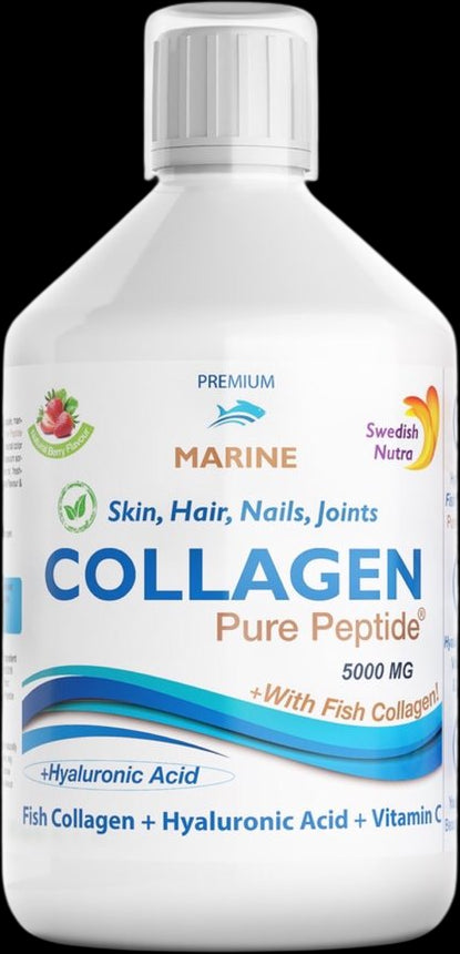 Fish Collagen 5 000 mg | with Hyaluronic Acid + Vitamin C - BadiZdrav.BG