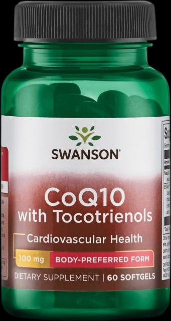 CoQ10 100 mg | With 10 mg Tocotrienols - BadiZdrav.BG