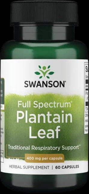 Full Spectrum Plantain Leaf 400 mg - BadiZdrav.BG
