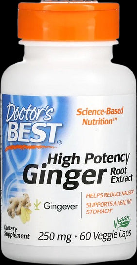 BEST Ginger Root Extract 250 mg | High Potency - 
