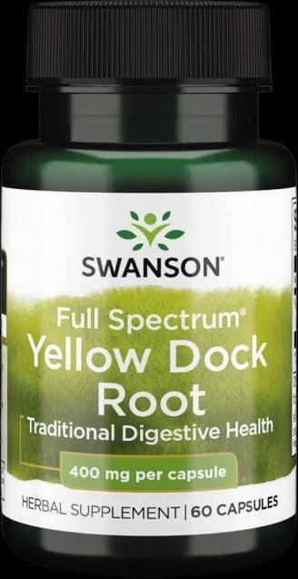 Full Spectrum Yellow Dock Root 400 mg - BadiZdrav.BG