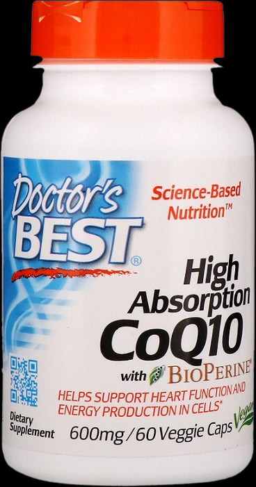 BEST CoQ10 with Bioperine 600 mg - 