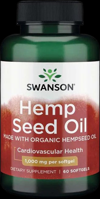 Hemp Seed Oil 1000 mg - BadiZdrav.BG