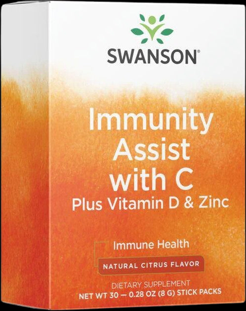 Immunity Assist with C Plus Vitamin D &amp; Zinc, Citrus - BadiZdrav.BG