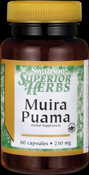 Muira Puama 250 mg | 10:1 Extract - BadiZdrav.BG