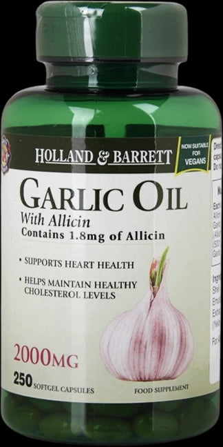 Garlic Oil With Allicin 2000 mg - BadiZdrav.BG