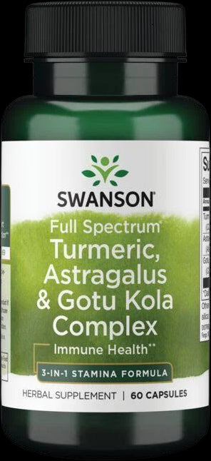 Full Spectrum Turmeric, Astragalus &amp; Gotu Kola Complex - BadiZdrav.BG