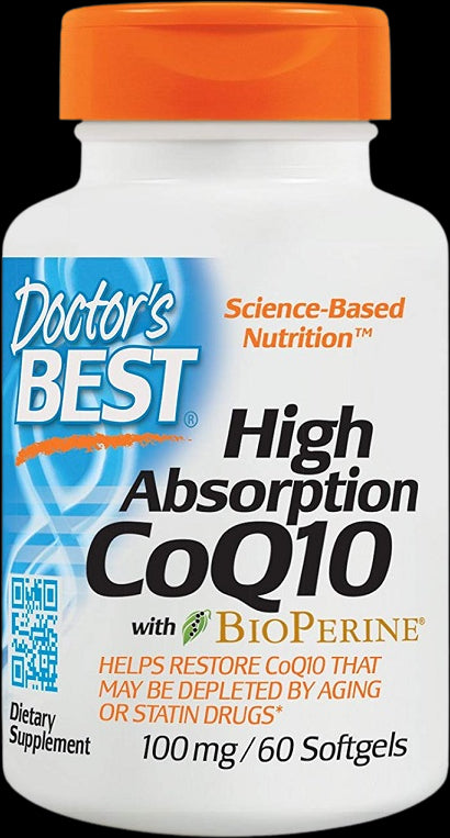 BEST CoQ10 with Bioperine 100 mg - 