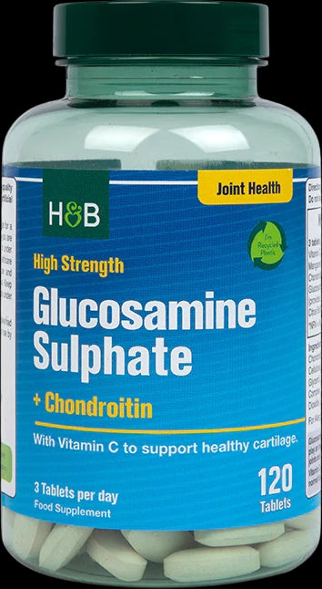High Strength Glucosamine Sulphate + Chondroitin - BadiZdrav.BG