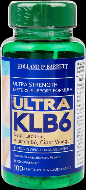 Ultra KLB6 | Kelp, Lecithin, B6 and Cider Vinegar - BadiZdrav.BG