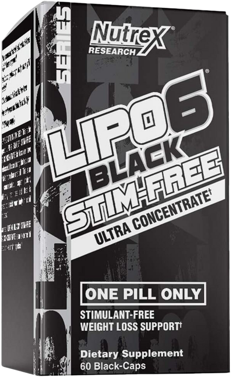 Lipo 6 Black Ultra Concentrate / Stim-Free - BadiZdrav.BG